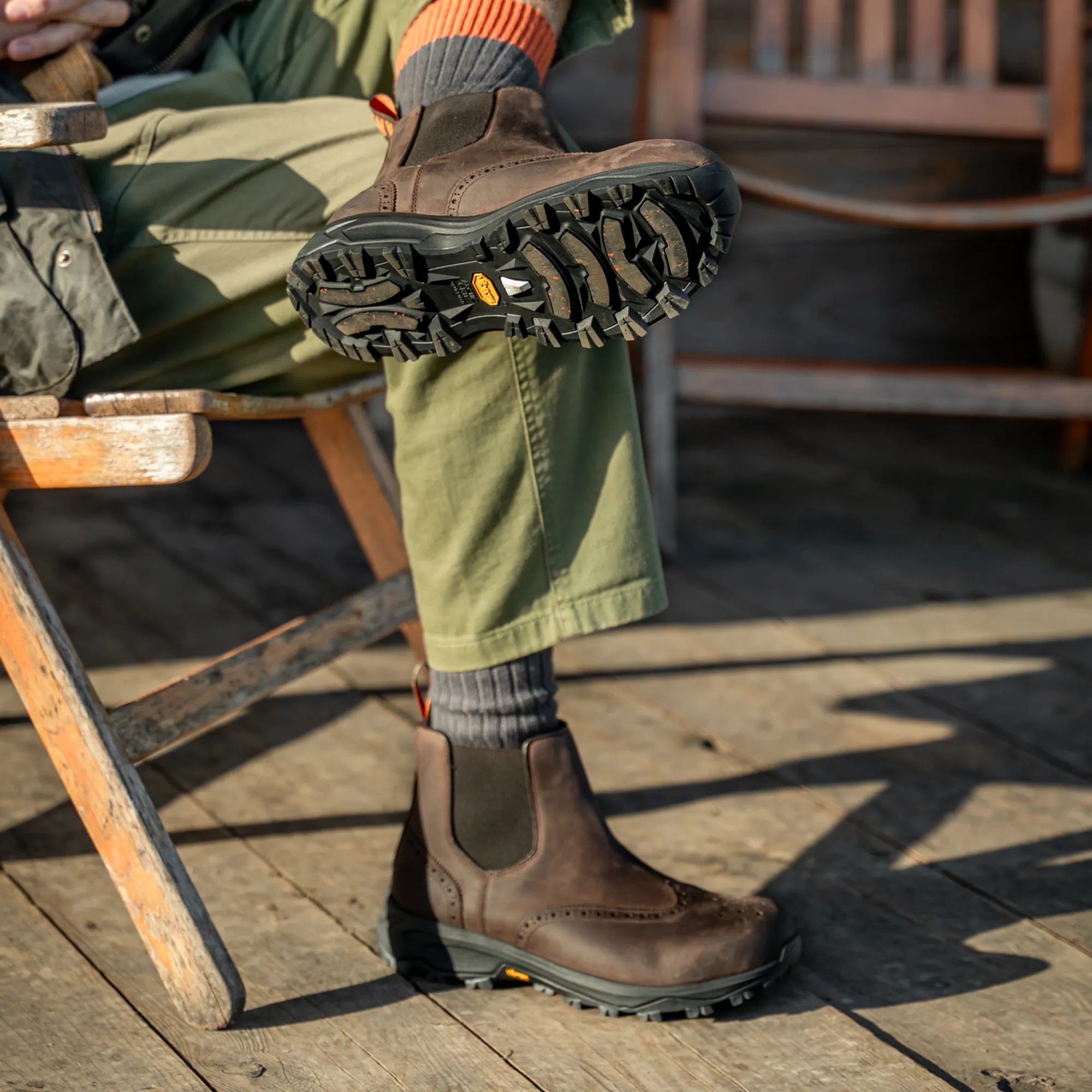 MALHAM // BROWN DISTRESSED - Image 6