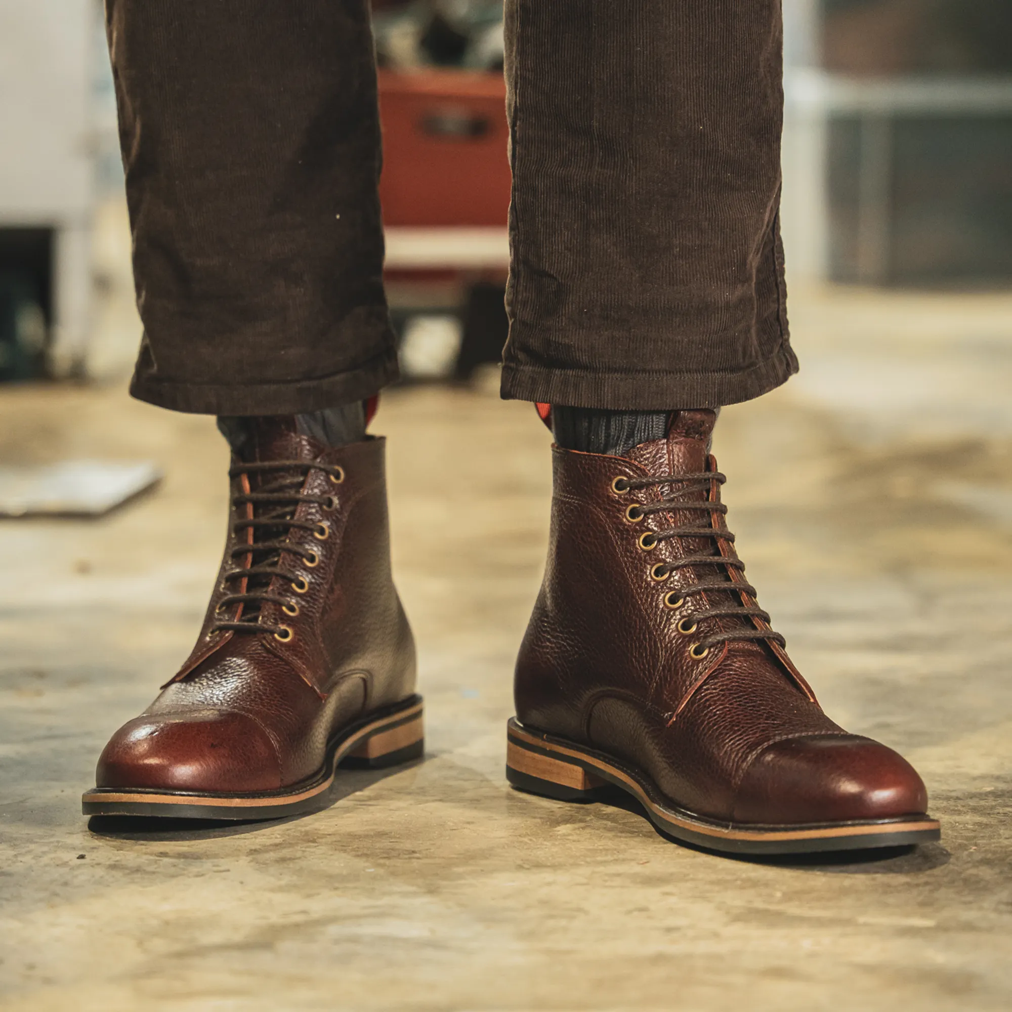 TASKER // COGNAC GRAINED - Image 3
